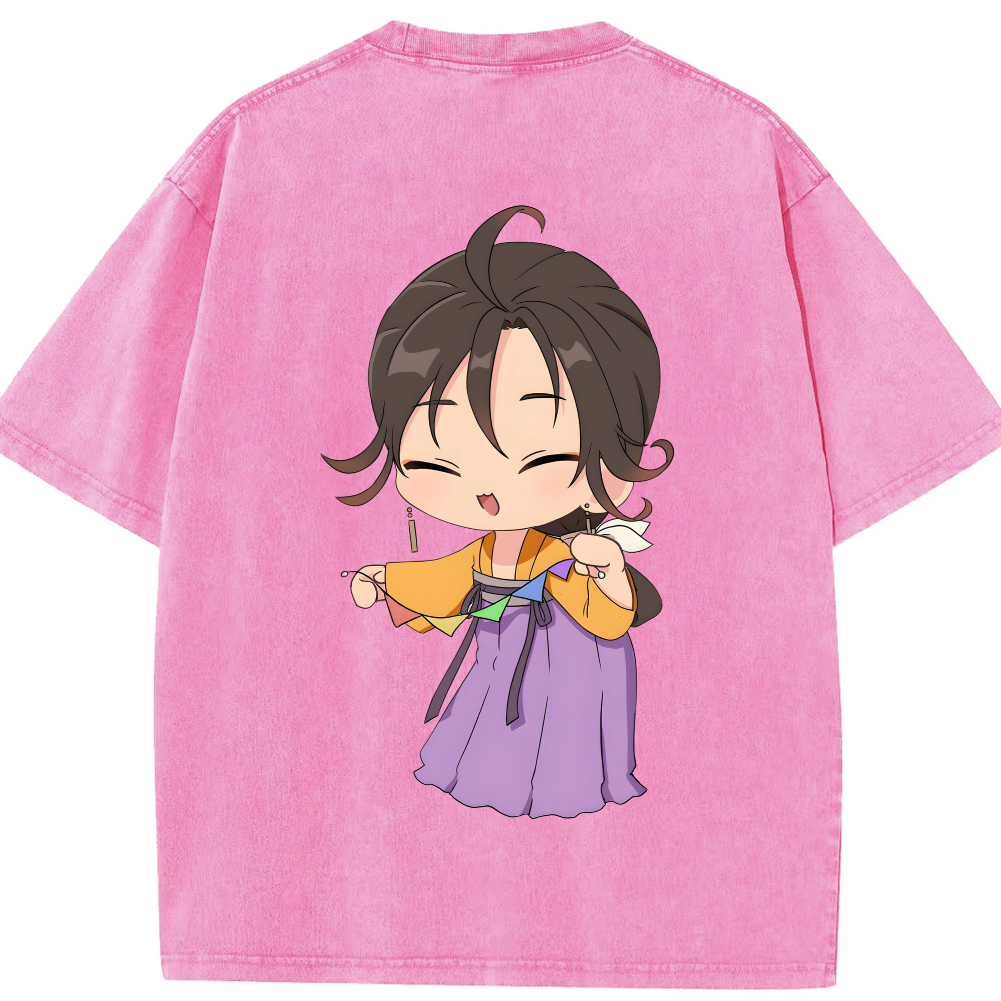 （画像用） 薬屋のひとりごと The Apothecary Diaries 綿100% ヴィンテージ風 半袖Tシャツ（背面プリント）